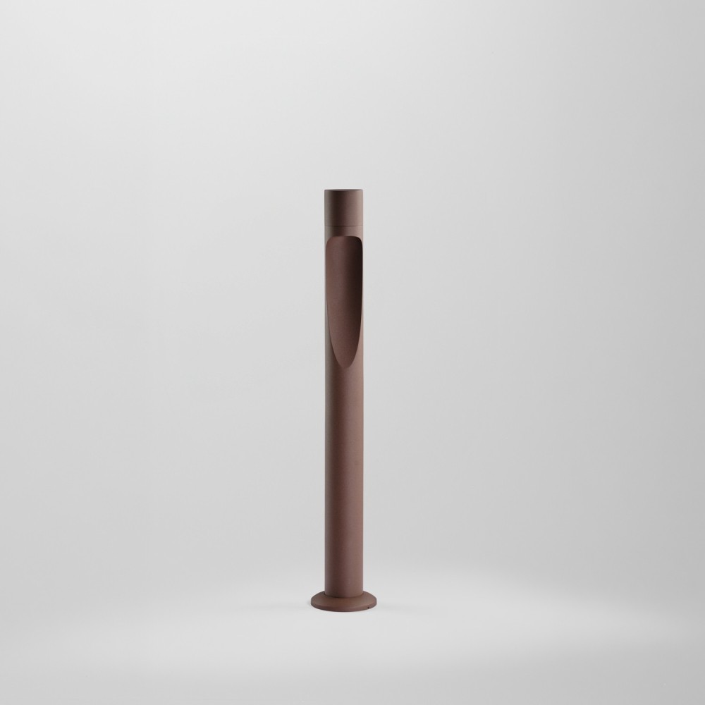 Borne LED architecturale, un faisceau lumineux 60cm 6W Corten