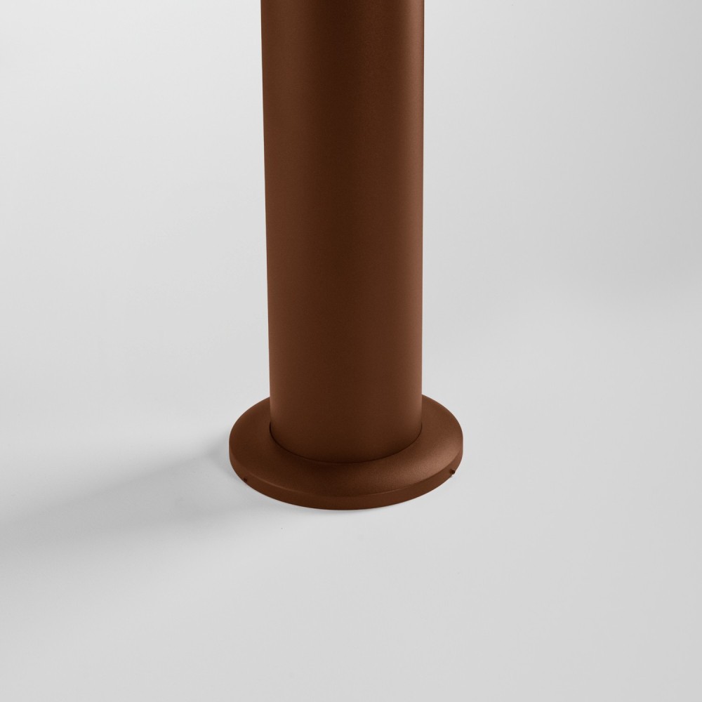 Borne LED ajourée 6W - 60 cm - Corten - BIPEE