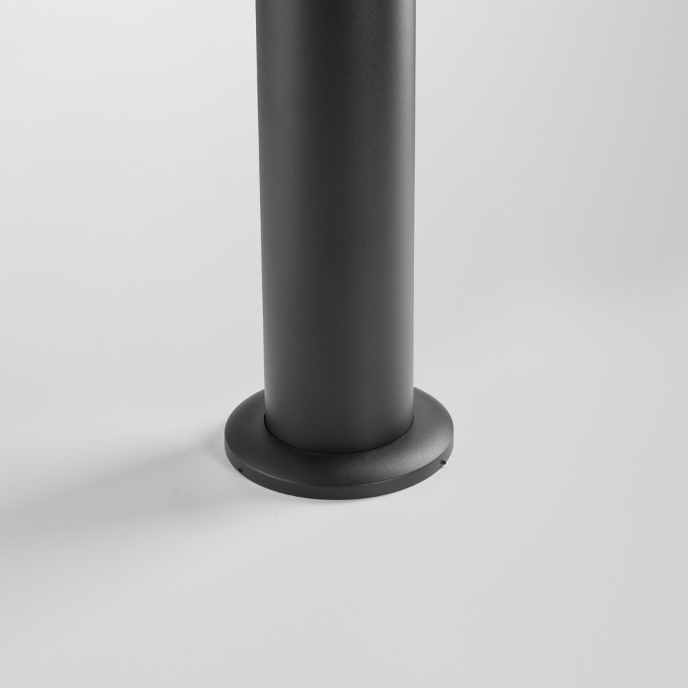 Borne LED ajourée 6W - 60 cm - Anthracite - BIPEE