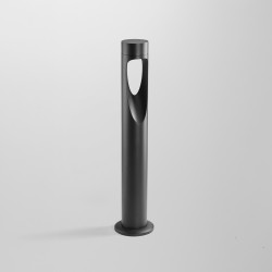 Borne LED ajourée 6W - 60 cm - Anthracite - BIPEE