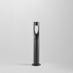 Borne LED ajourée 6W - 60 cm - Anthracite - BIPEE