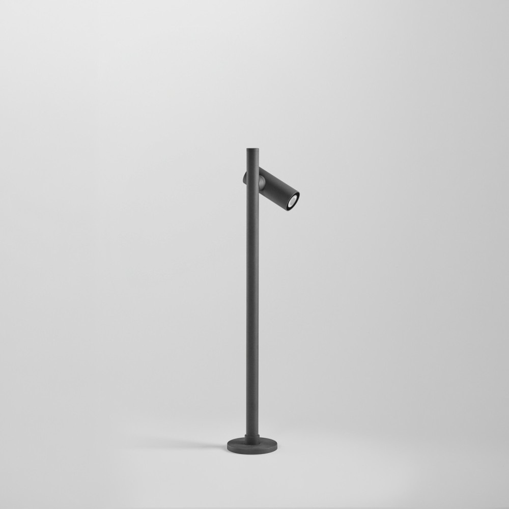 Borne LED extérieur à tête rotative - 6W - 60cm - VARIO - Anthracite
