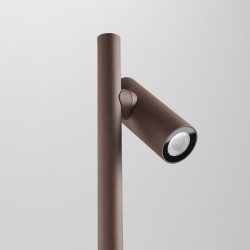 Borne LED 1 tête rotative - 60 cm - 6W - Corten - VARIO