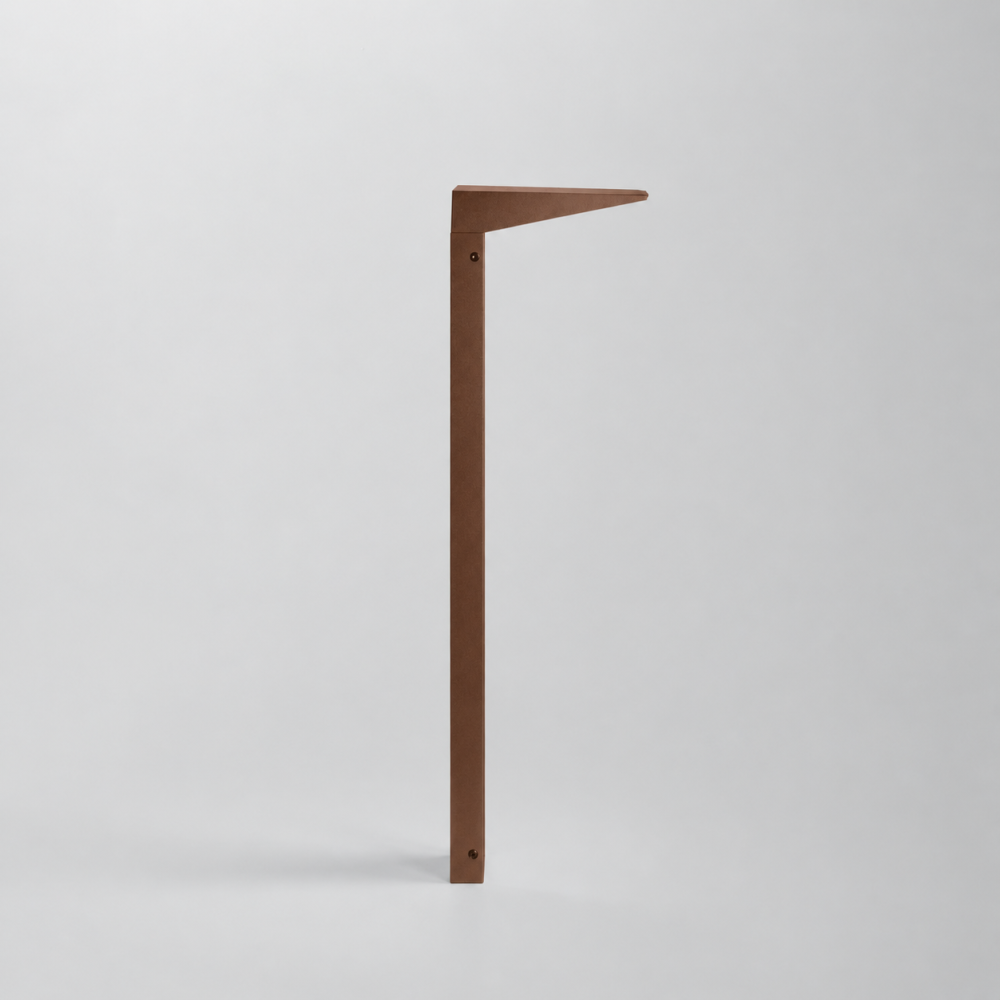 Borne LED pour jardin, terrasse et allée PRISMA - 10W - Corten