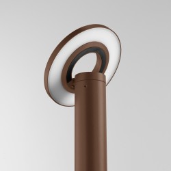 Borne LED inclinable - 65 cm - 9W - Corten - JUSTA