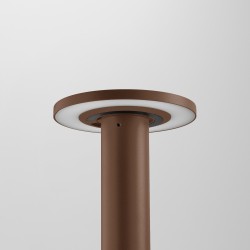 Borne LED inclinable - 65 cm - 9W - Corten - JUSTA