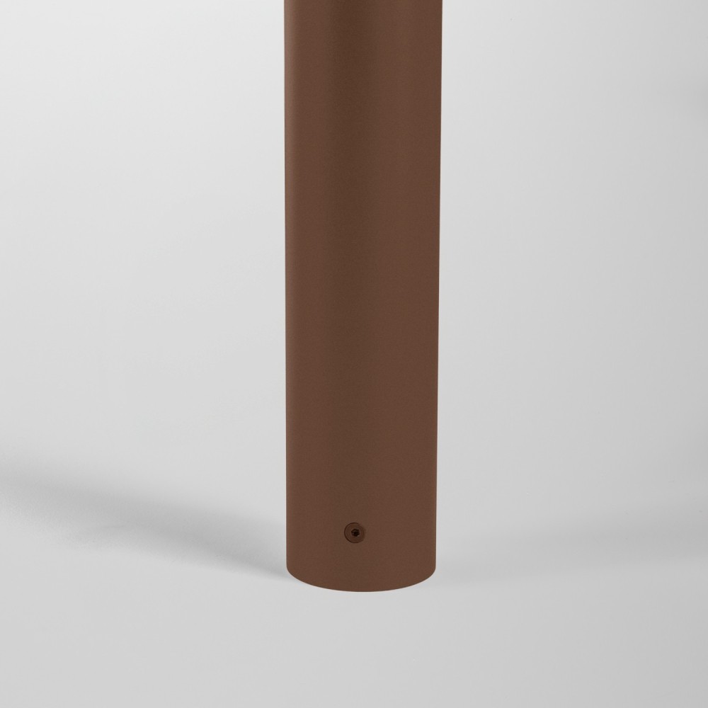 Borne LED à tête inclinable pour extérieur - 9W - Corten - JUSTA