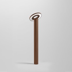 Borne LED à tête inclinable pour extérieur - 9W - Corten - JUSTA