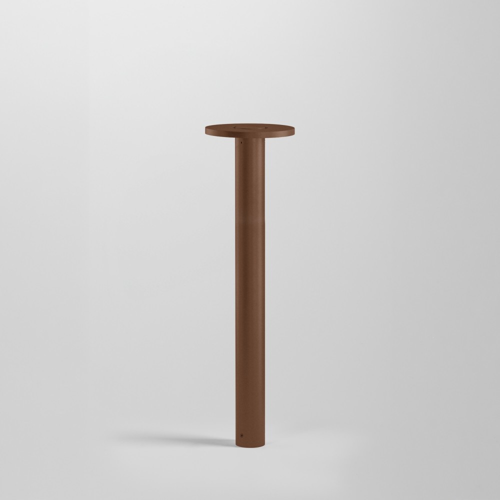 Borne LED à tête inclinable pour extérieur - 9W - Corten - JUSTA