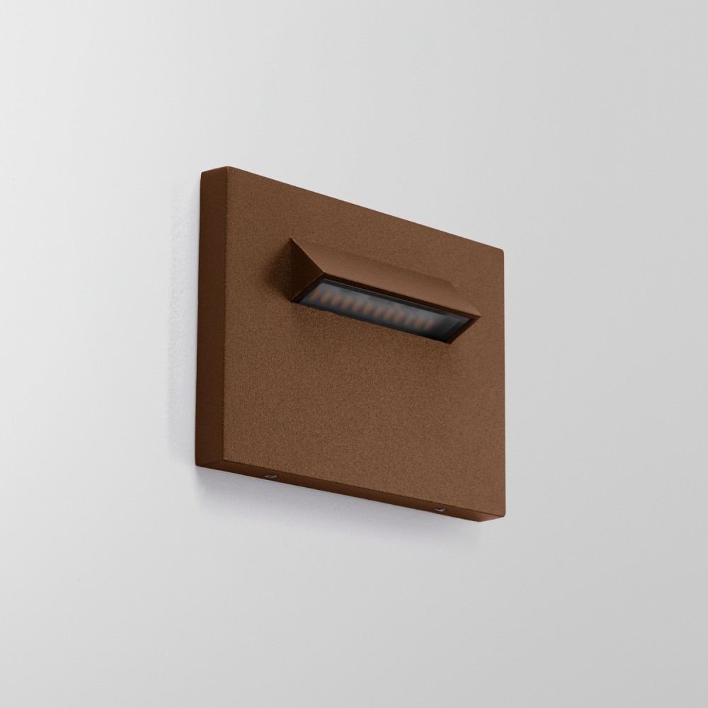 Applique encastrable LED 4W corten - QUORK