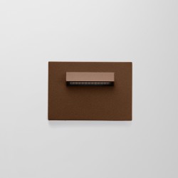 Applique encastrable LED 4W corten - QUORK