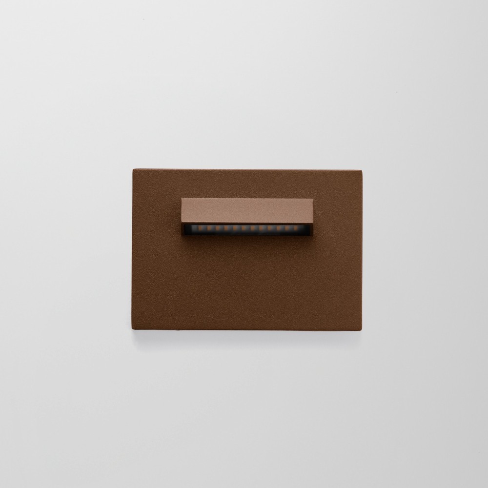 Applique encastrable LED 4W corten - QUORK