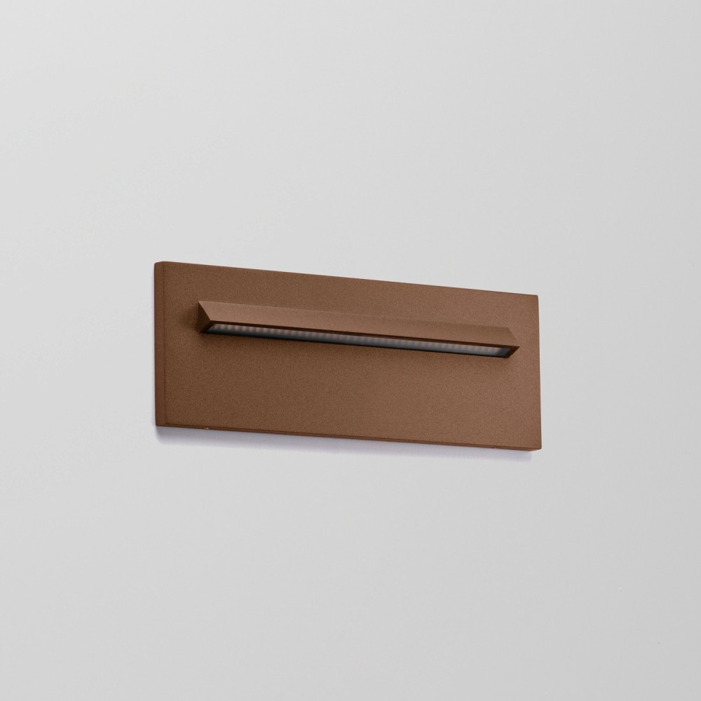 Applique encastrable LED 8W corten - QUORK