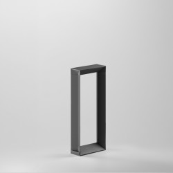 Borne LED géométrique - 50 cm - 8W - Anthracite - AURAL