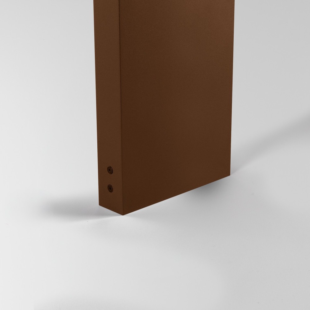 Borne LED ATMOS 70cm éclairage de jardin, terrasse et allée corten
