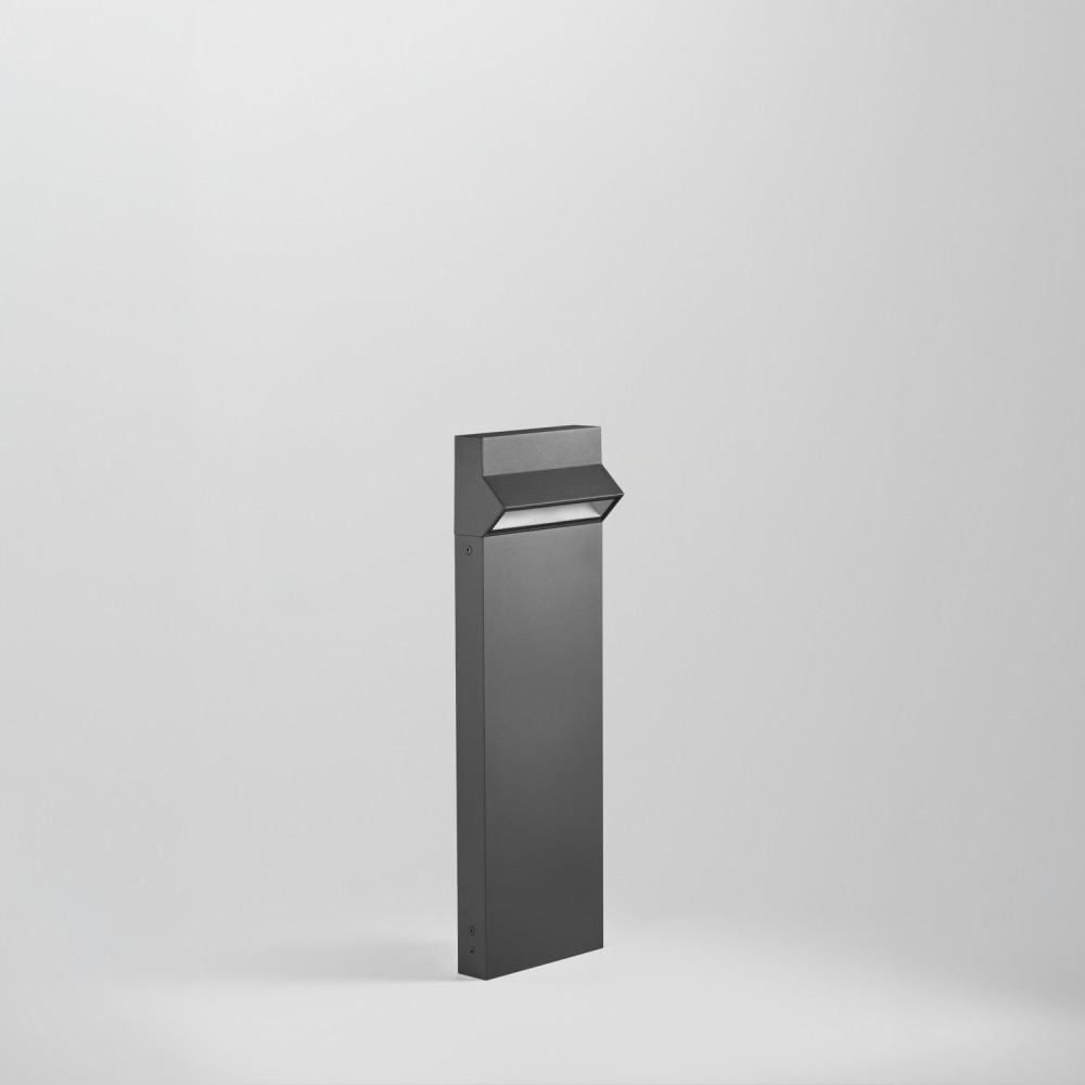 Borne LED ATMOS 70cm éclairage de jardin, terrasse et allée anthracite