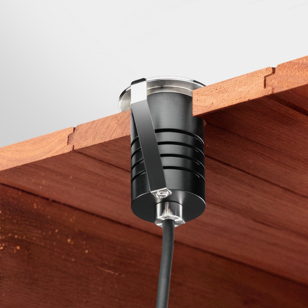 Spot LED encastré de sol 5W - éclairage de façade - IP67 - HELIO
