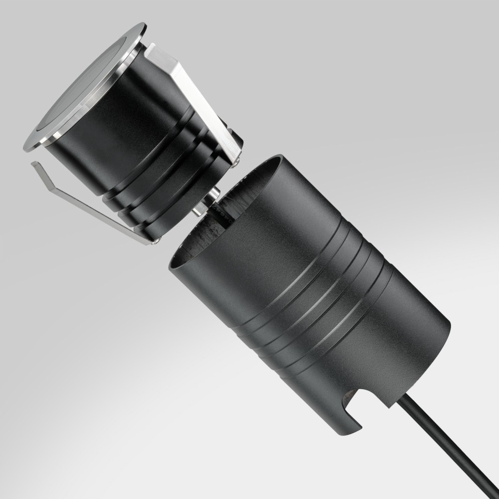 Spot LED encastré de sol 9W - éclairage de façade - IP67 - HELIO