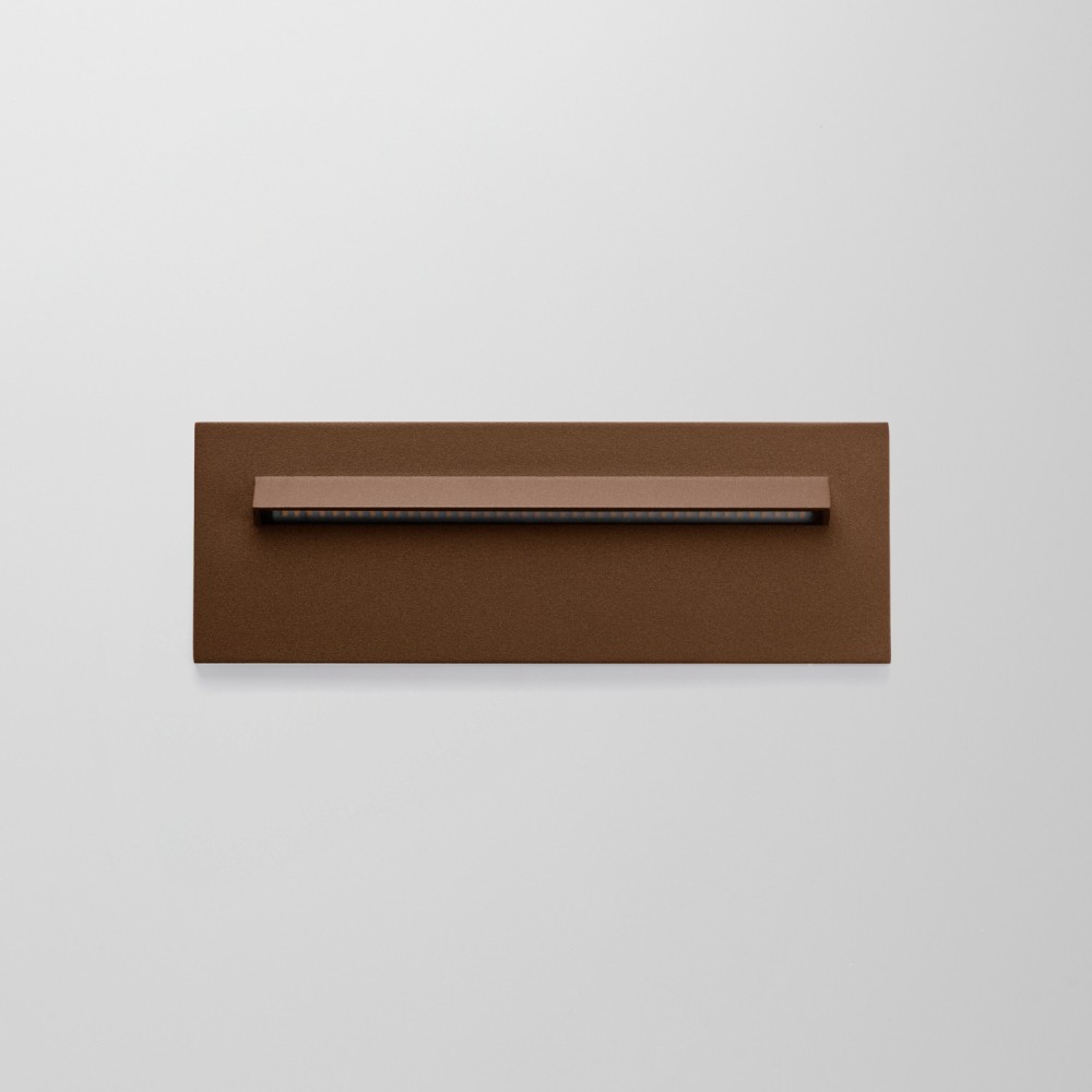 Applique encastrable LED 8W corten - QUORK