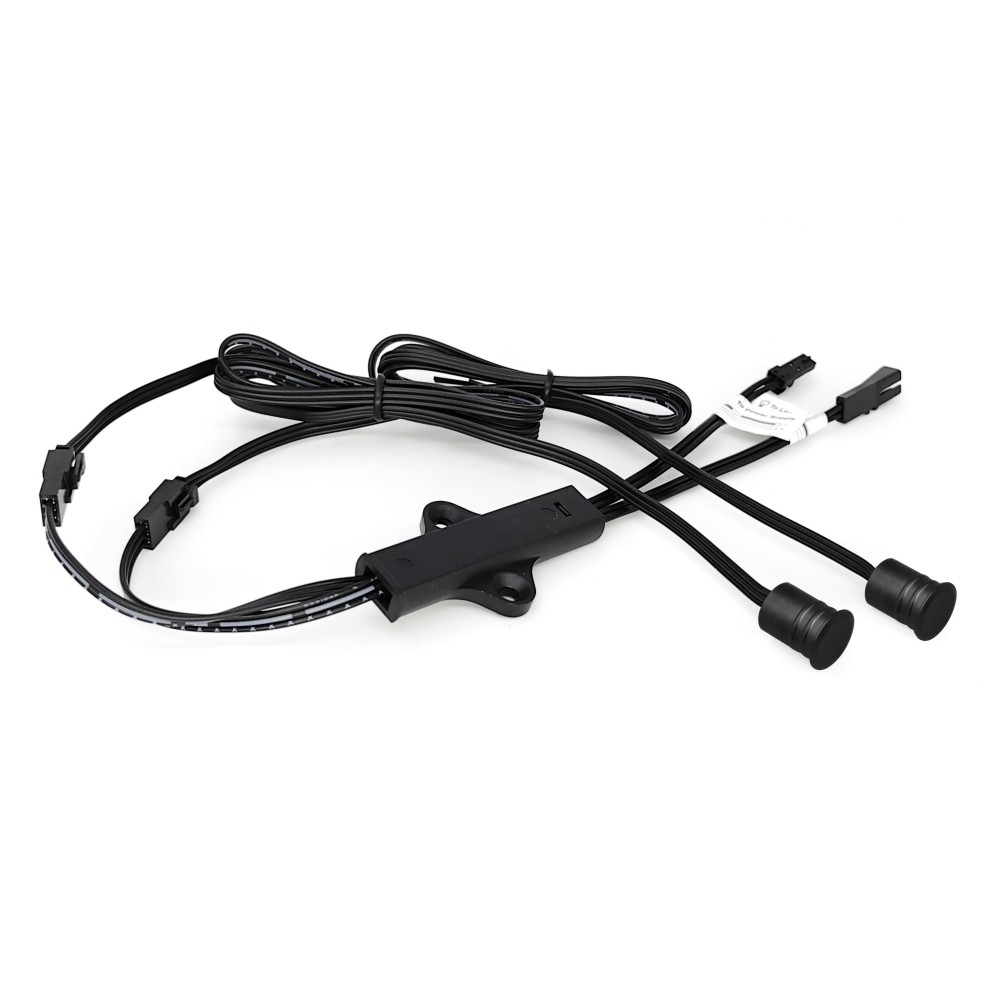 Double variateur LED 12/24V compact en aluminium
