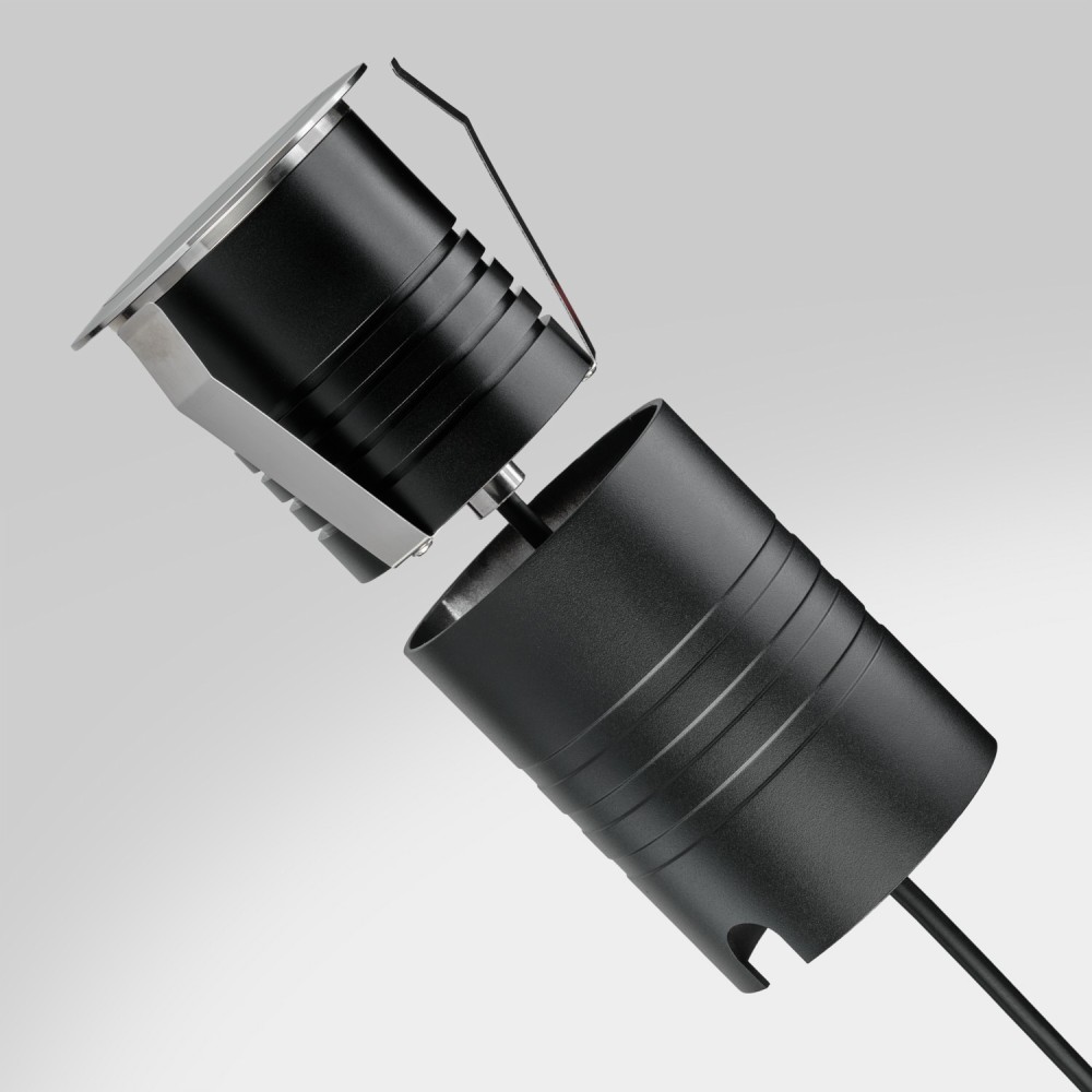 Spot LED encastré de sol 19W - éclairage de façade - IP67 - HELIO