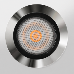 Spot LED encastré de sol - 19W - 24V ou 230V - Inox - HELIO
