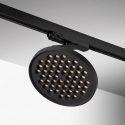 Spot LED sur rail format disque 20W - 3CCT - RINGO