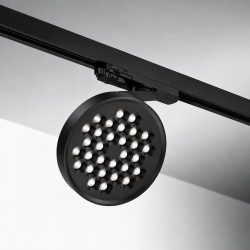 Spot LED sur rail format disque 15W - 3CCT - RINGO