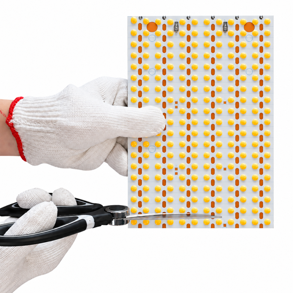 Plaque LED COB souple 10W découpable – éclairage sur mesure