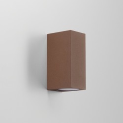 Applique LED murale extérieure Up & Down - 6W - 230V - Corten - SIGMA