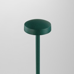 Borne LED extra fine d'extérieur à tête bombée - 3W - 40 cm - Vert - 24V - HAALÖ