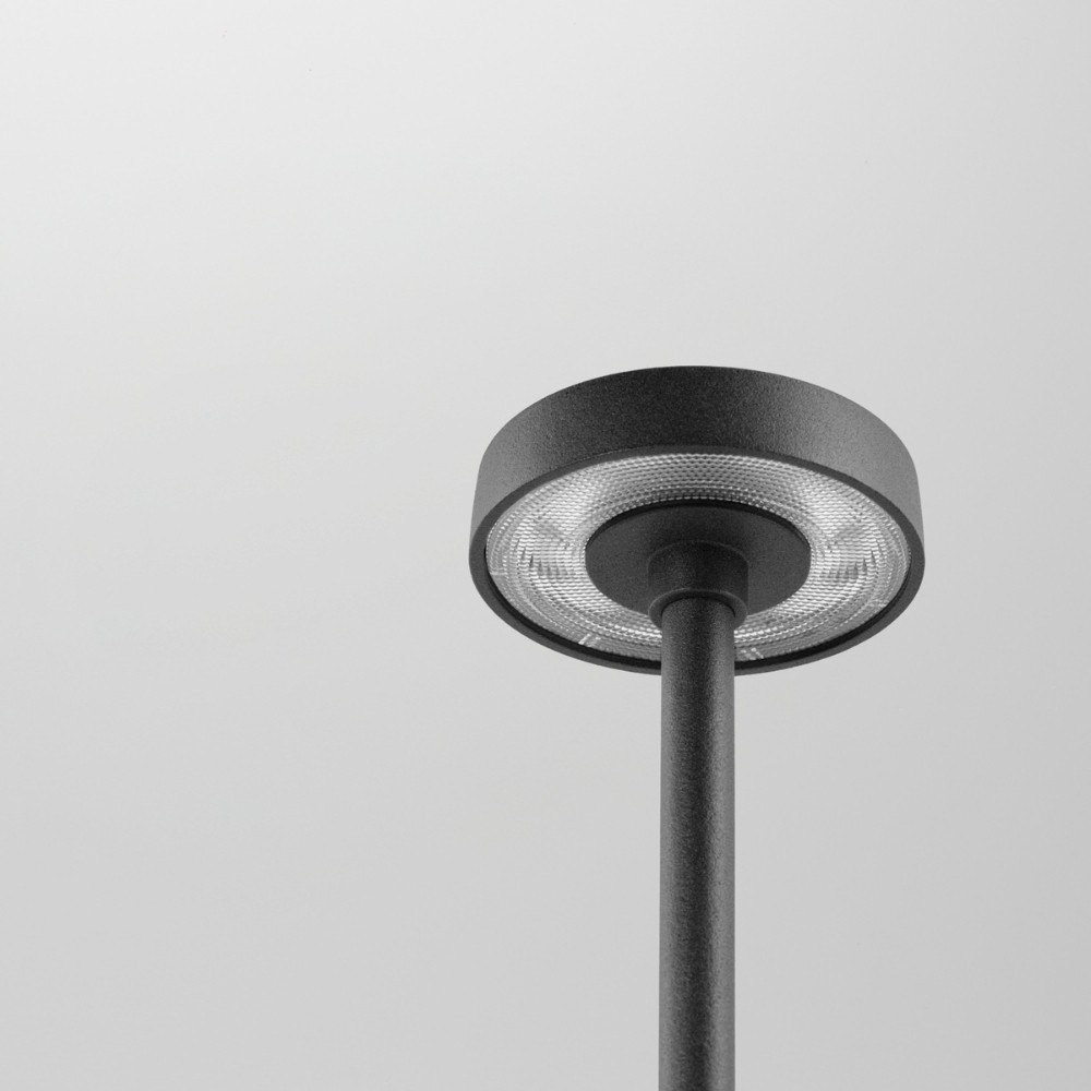 Borne LED d'extérieur 3W à poser ou à planter, 40cm de hauteur