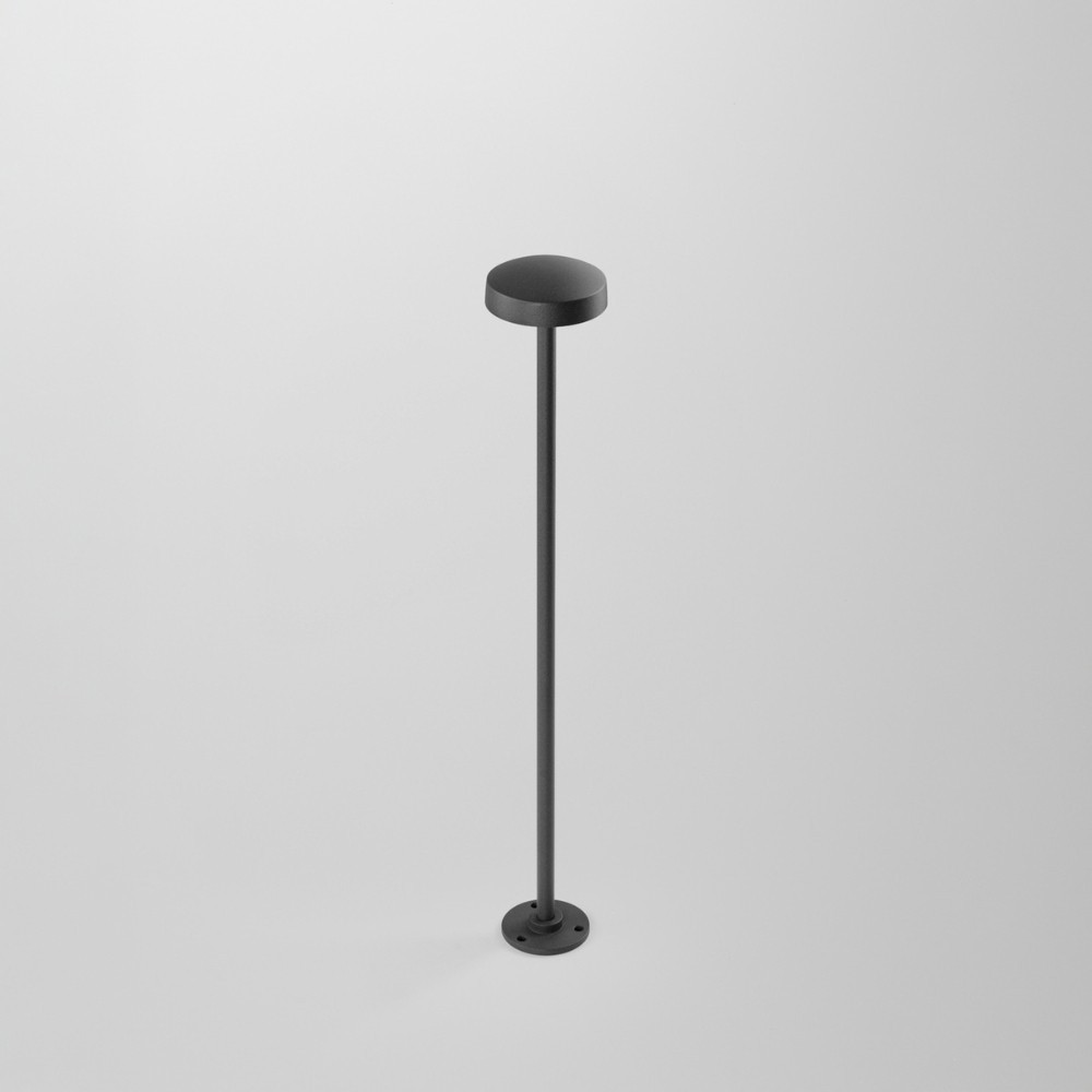 Borne LED d'extérieur 3W à poser ou à planter, 40cm de hauteur