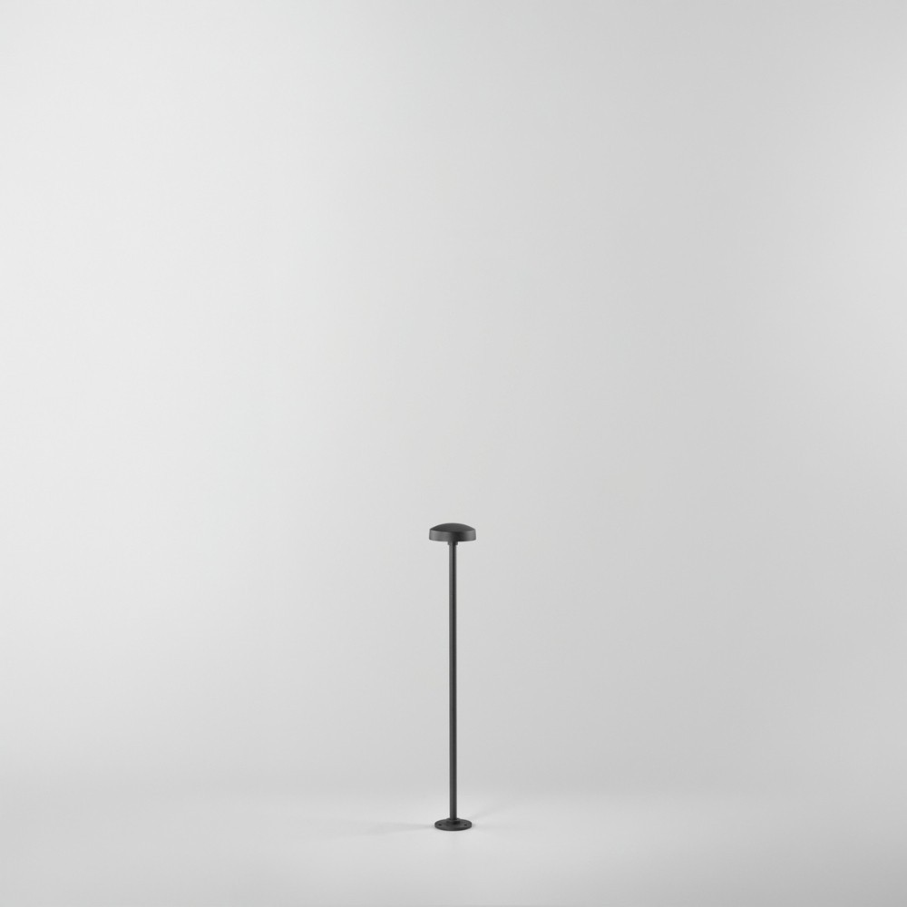 Borne LED d'extérieur 3W à poser ou à planter, 40cm de hauteur