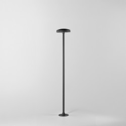 Borne LED fine d'extérieur bombée - 7W - 100 cm - Anthracite - HAALÖ