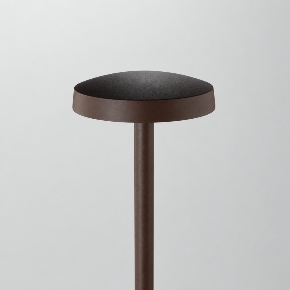 Borne LED d'extérieur 7W à poser ou à planter, design luxe ultra fin