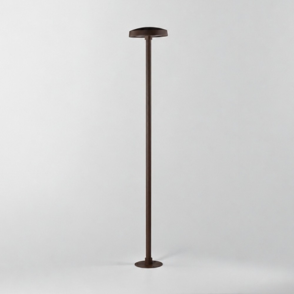 Borne LED de jardin extra fine - 23W - 2m - 230V - Chocolat