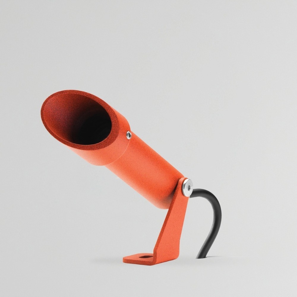 Spot LED de jardin 2W en 24V pour extérieur - Couleur Orange