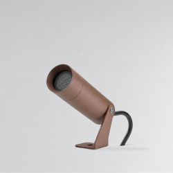 Spot LED de jardin 9W en 24V ou en 230V pour extérieur - Couleur Corten