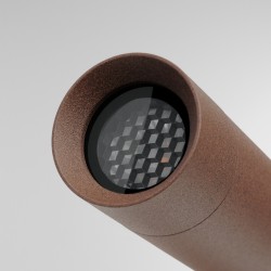 Mini spot de jardin - 9W - 24V ou 230V - Corten - PICCO