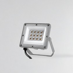 Projecteur LED ultra-plat 10W 3CCT gris – Boxer 10