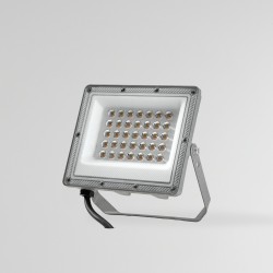 Projecteur LED gris 30W ultra plat 3CCT Boxer