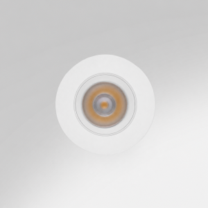 Mini spot LED encastrable anti-éblouissement 2W - Blanc - Creek