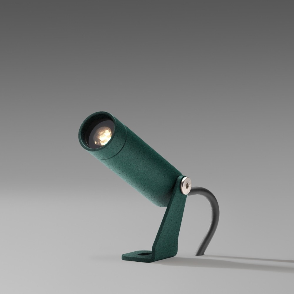 Spot LED de jardin 2W en 24V pour extérieur - Couleur vert