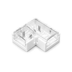 Jonction étanche en L pour ruban LED COB Performance IP68 de 10mm de large