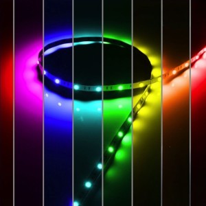 Ruban LED RGB 5050 - 30LED/m - à la coupe - Intérieur
