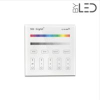 Télécommande murale 4 zones RGB + blanc - MiBoxer B3 - Blanc