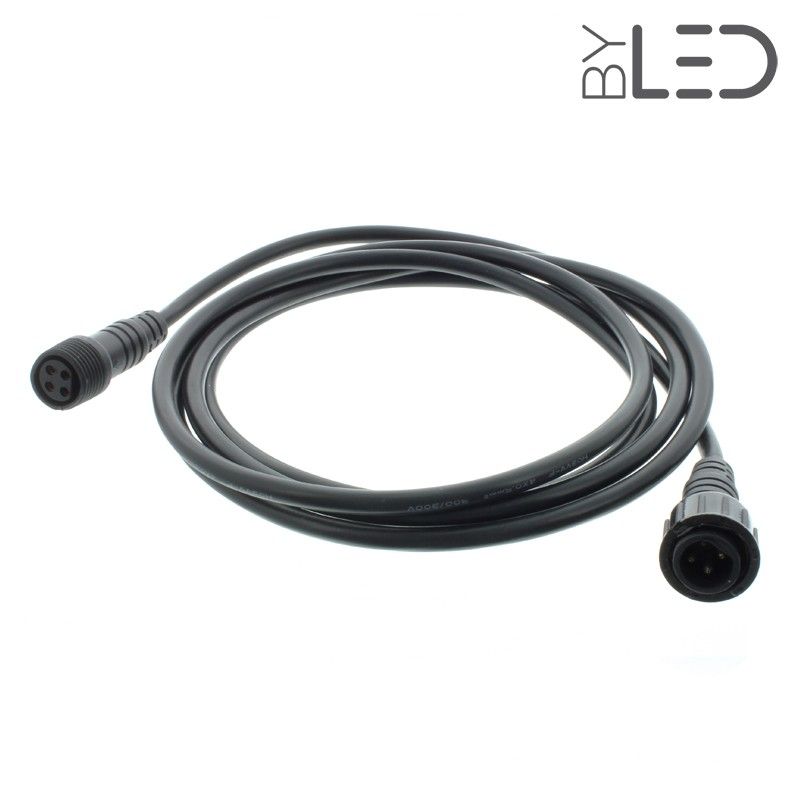 Câble d'extension de connecteur de bande LED RVB, 5V, 12V, 0.3 m, 0.5 m, 1