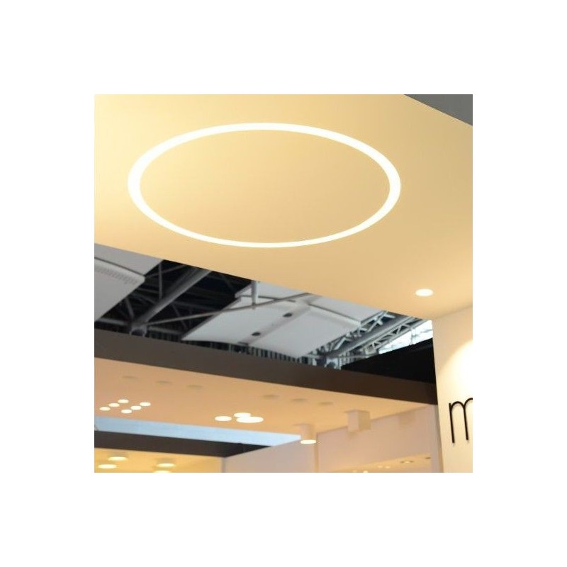 Profil arrondi ¼ de cercle en plâtre pour ruban LED – STAFF