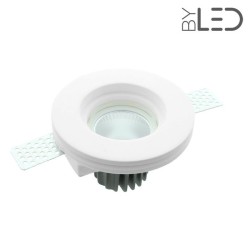 Spot encastrable en plâtre rond plat STAFF - PER03